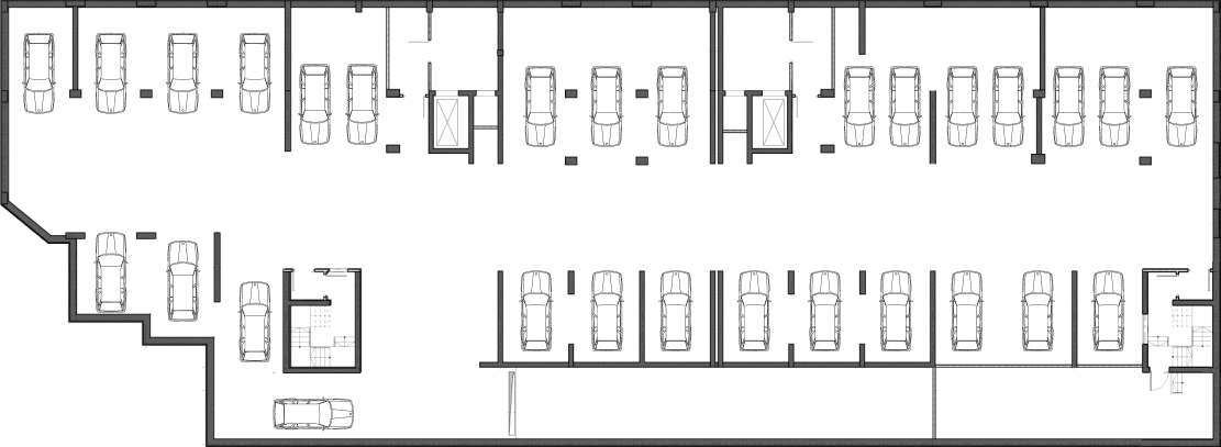 Схема этажа -2